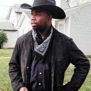 black cowboy fashion